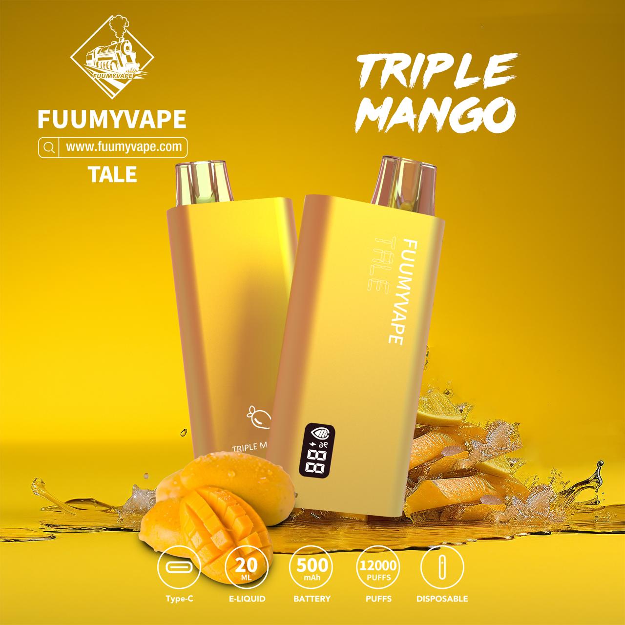 Fuumyvape Tale - Rechargeable Disposable Vape 12000 Puffs