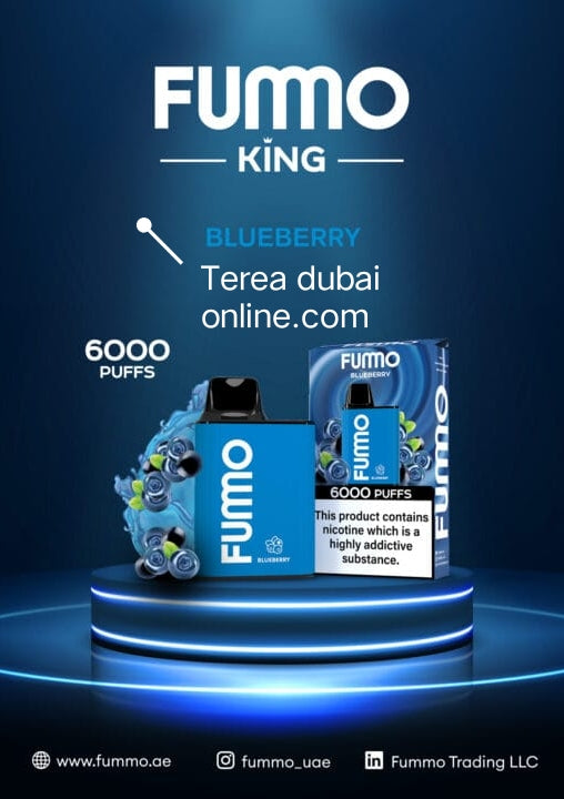 Fummo King 6000 Puffs Disposable Vape 5% Nicotine in Dubai