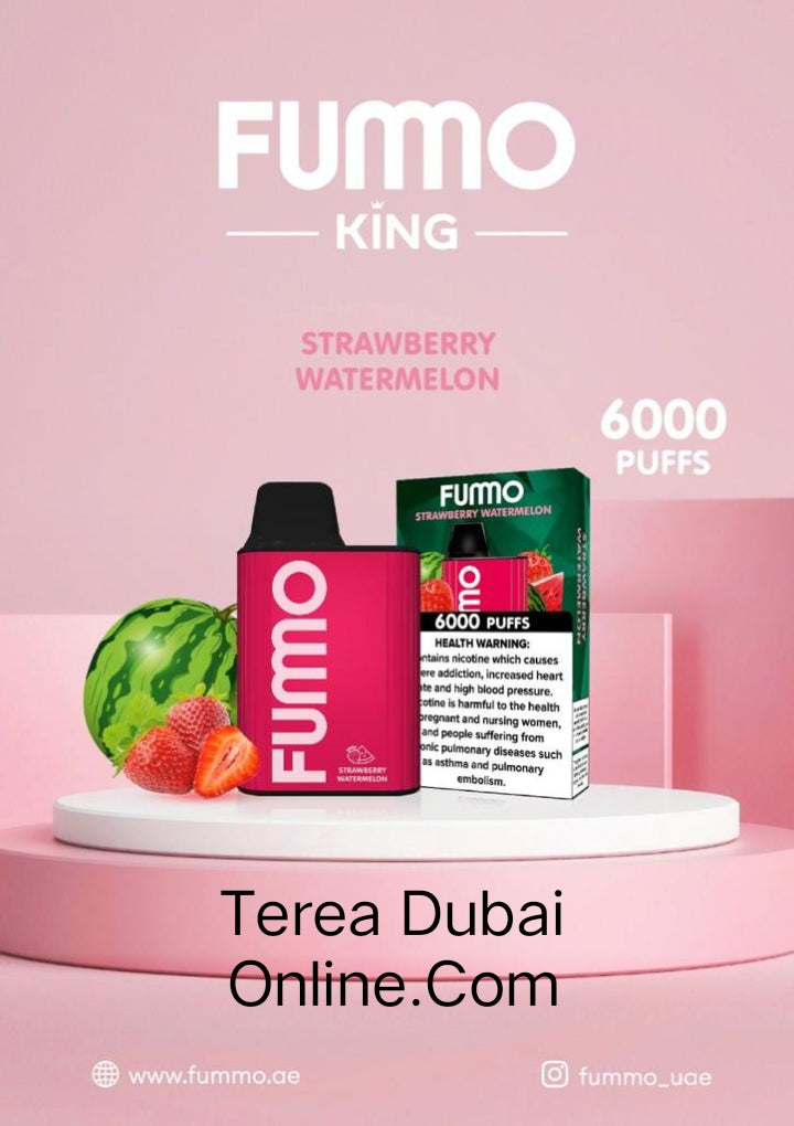 Fummo King 6000 Puffs Disposable Vape 5% Nicotine in Dubai