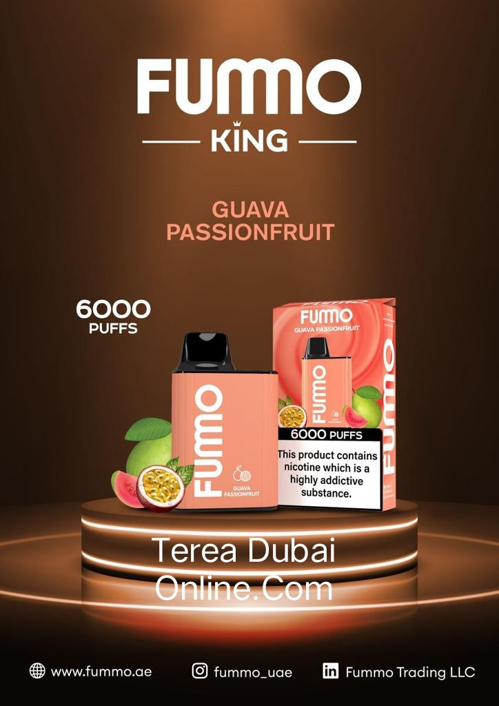Fummo King 6000 Puffs Disposable Vape 5% Nicotine in Dubai