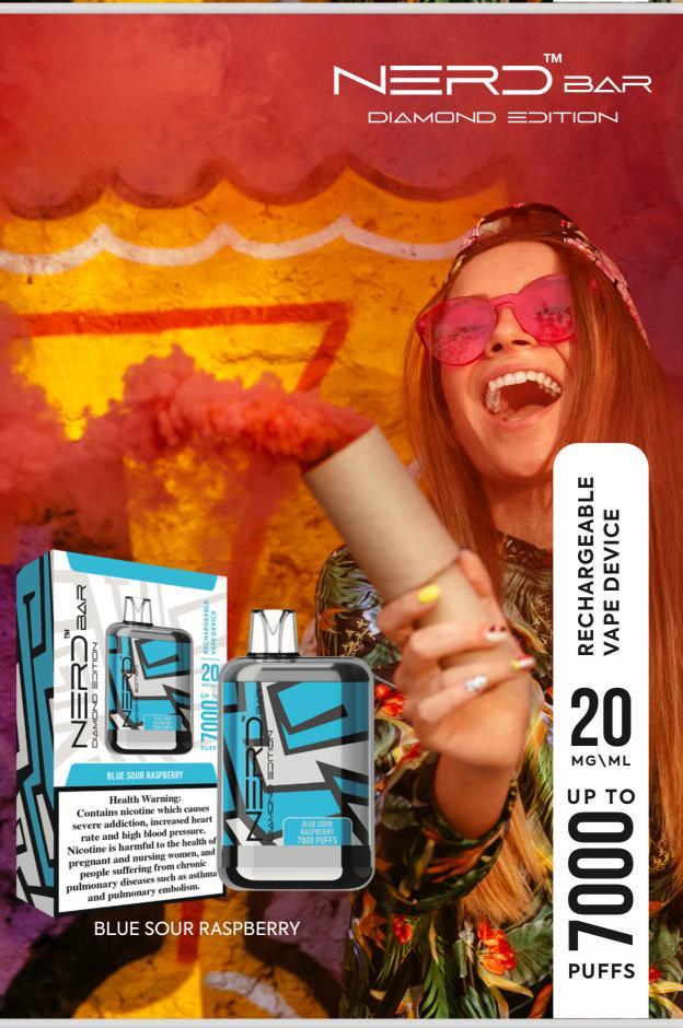 NERD Diamond Edition Disposable Vape 7000 Puffs 20mg