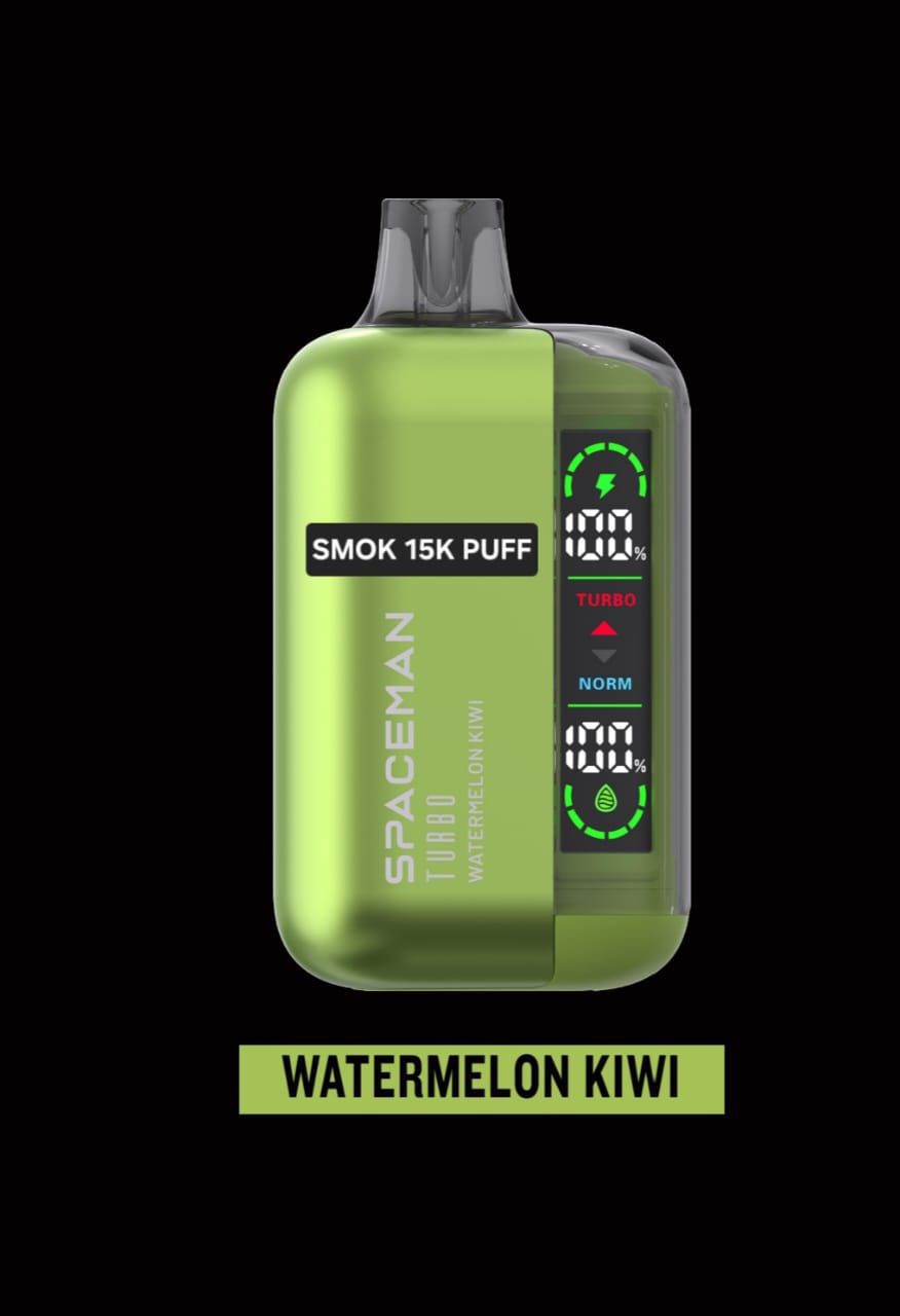 Smoke Spaceman Turbo 15k Puffs Disposable Vape in Dubai, UAE
