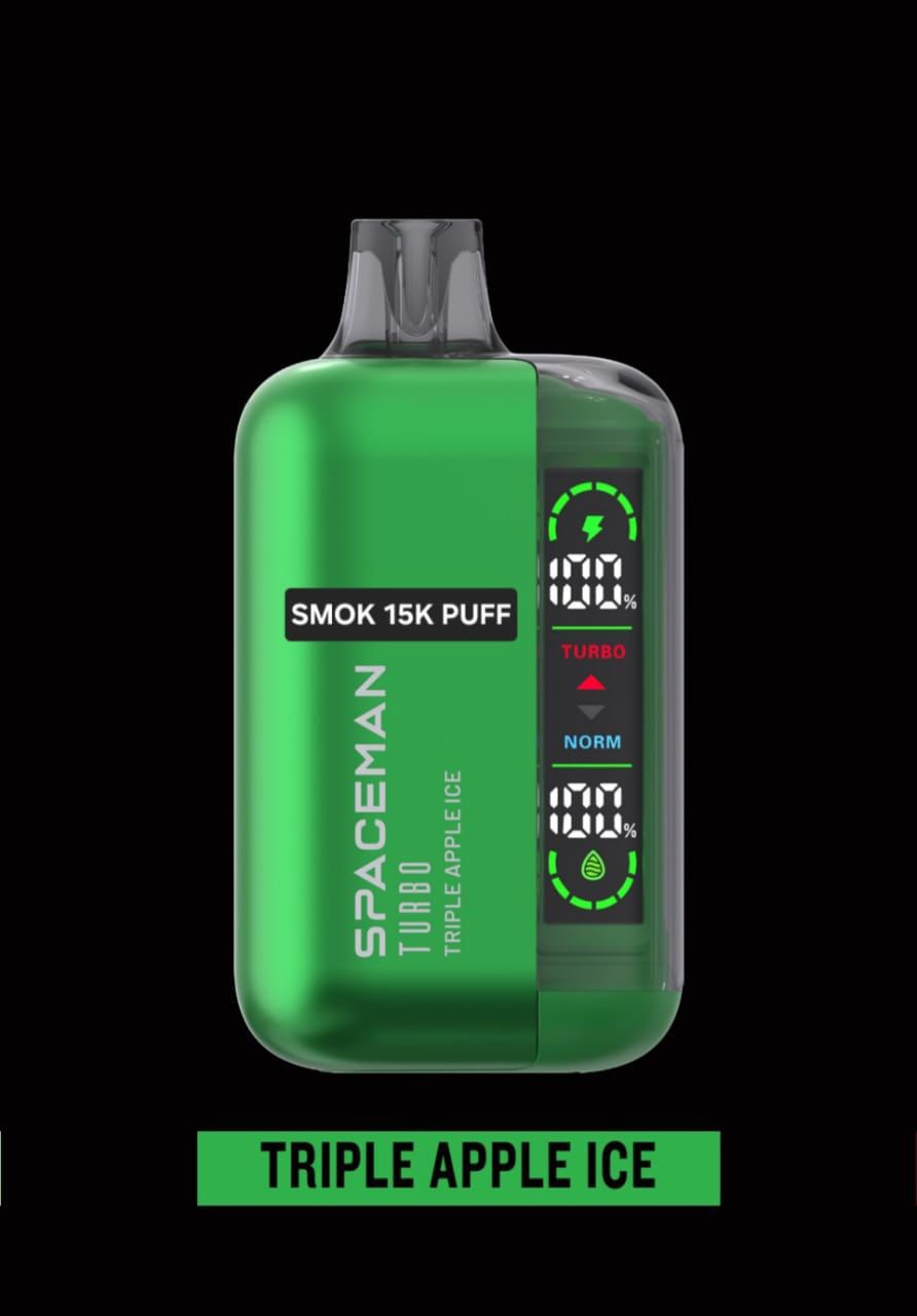 Smoke Spaceman Turbo 15k Puffs Disposable Vape in Dubai, UAE