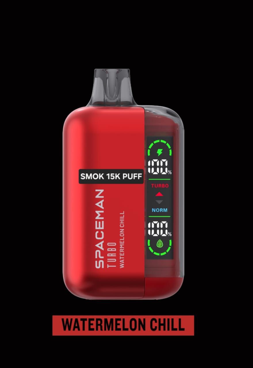 Smoke Spaceman Turbo 15k Puffs Disposable Vape in Dubai, UAE