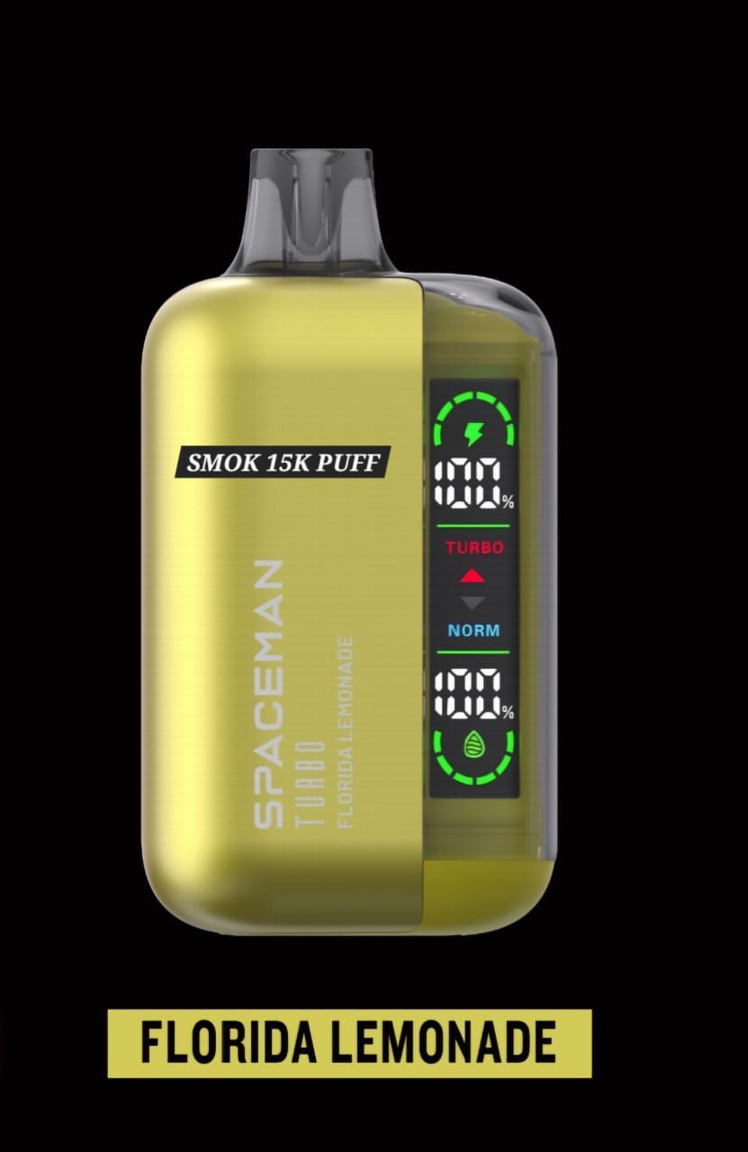 Smoke Spaceman Turbo 15k Puffs Disposable Vape in Dubai, UAE