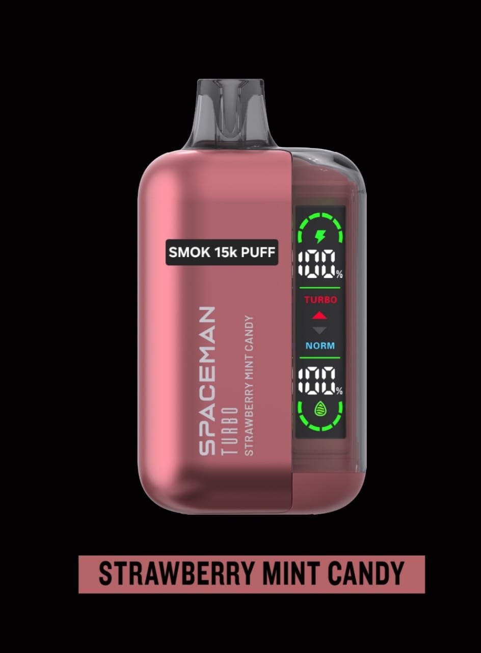 Smoke Spaceman Turbo 15k Puffs Disposable Vape in Dubai, UAE