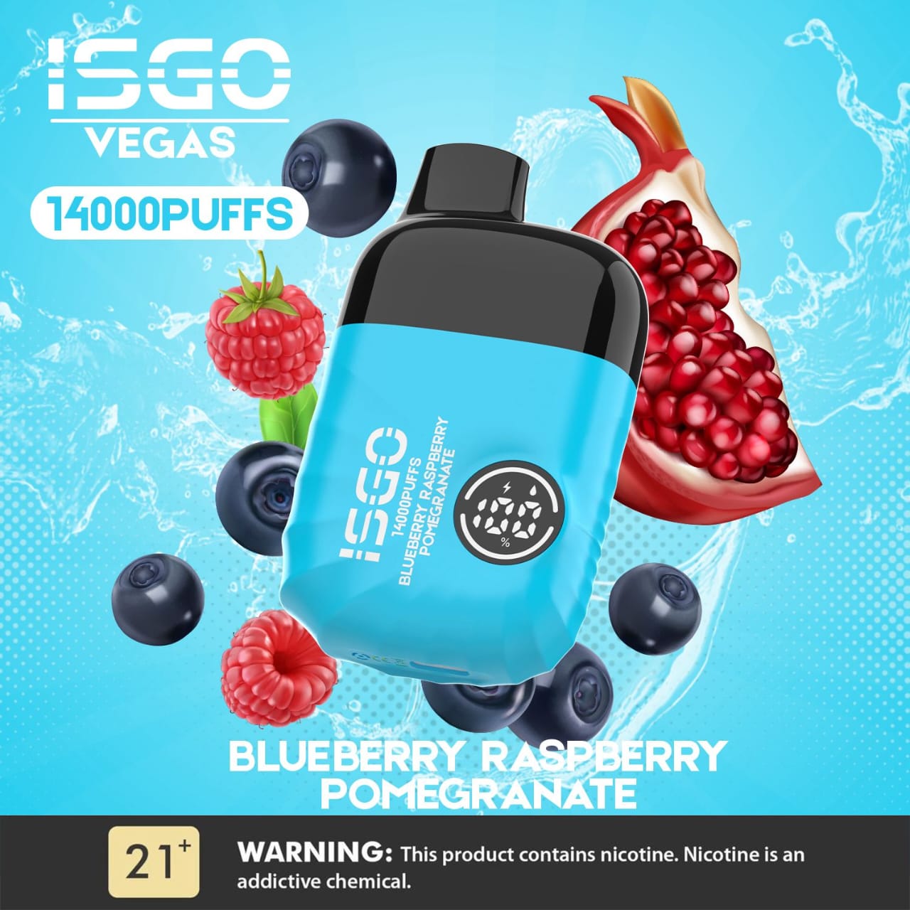 ISGO Paris 14000 Puffs Disposable Vape in Dubai, UAE