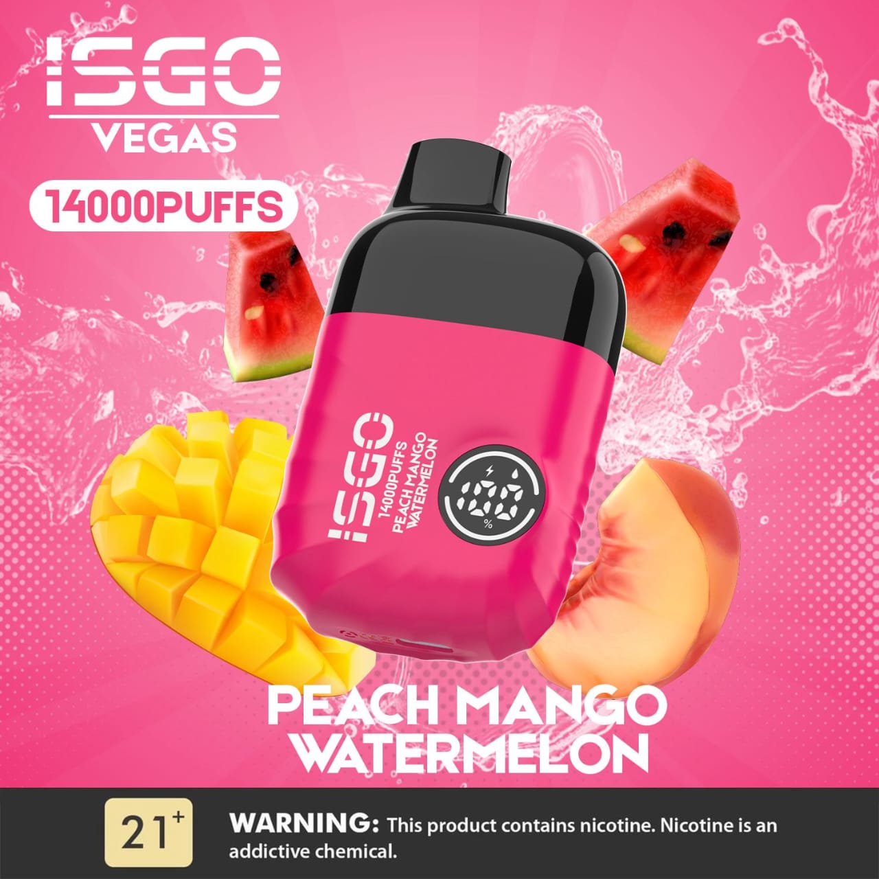 ISGO Paris 14000 Puffs Disposable Vape in Dubai, UAE