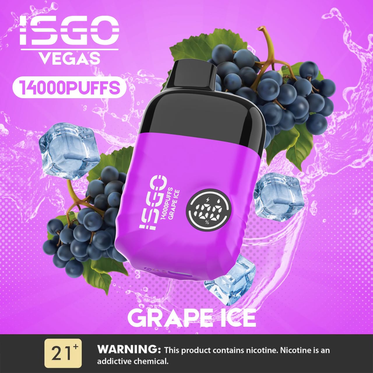 ISGO Paris 14000 Puffs Disposable Vape in Dubai, UAE