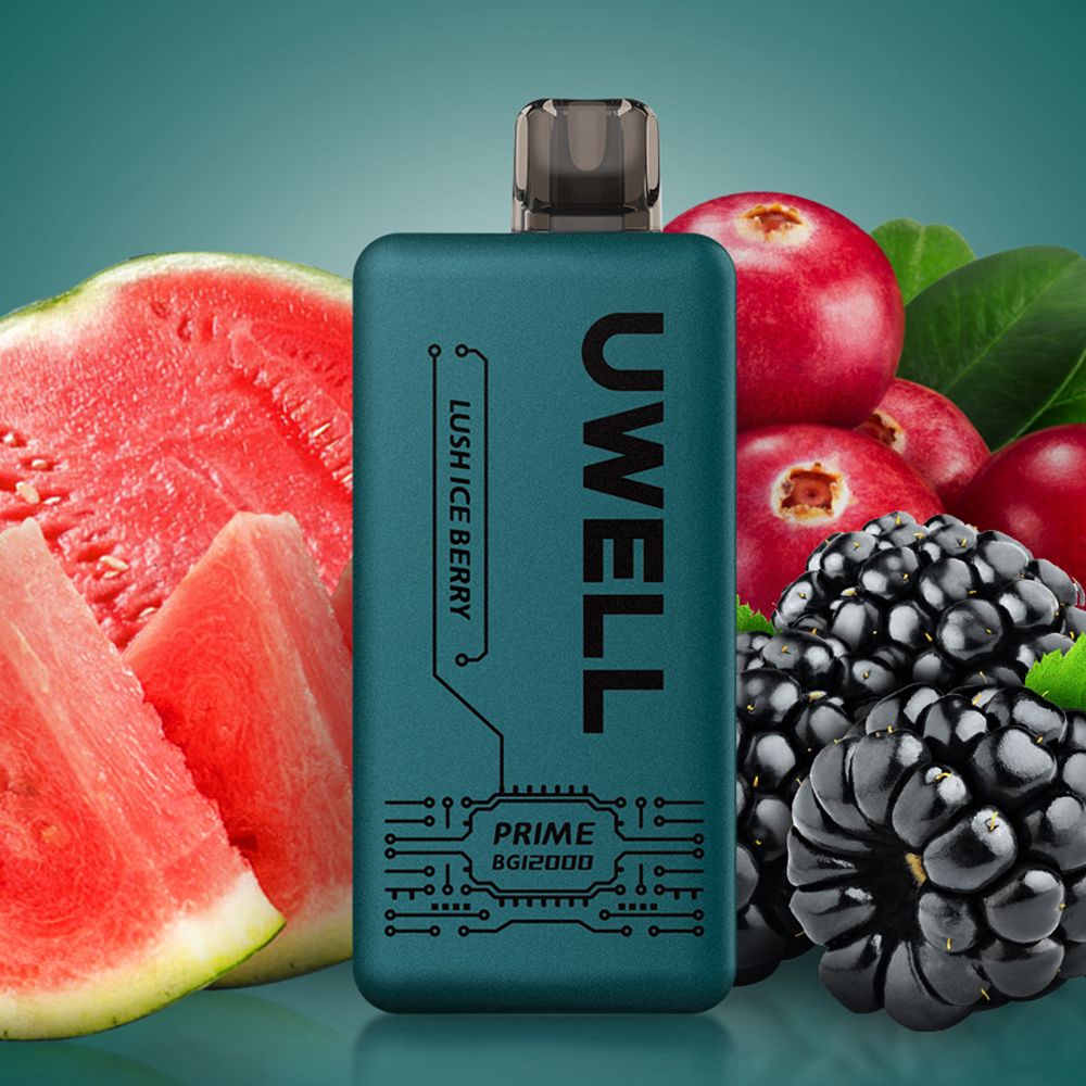 UWELL PRIME BG DISPOSABLE VAPE 12000 PUFFS 5% NICOTINE