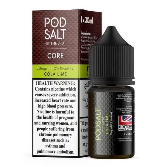 Pod-Salt Core Salt-Nic 30ml (20mg) in Dubai, UAE