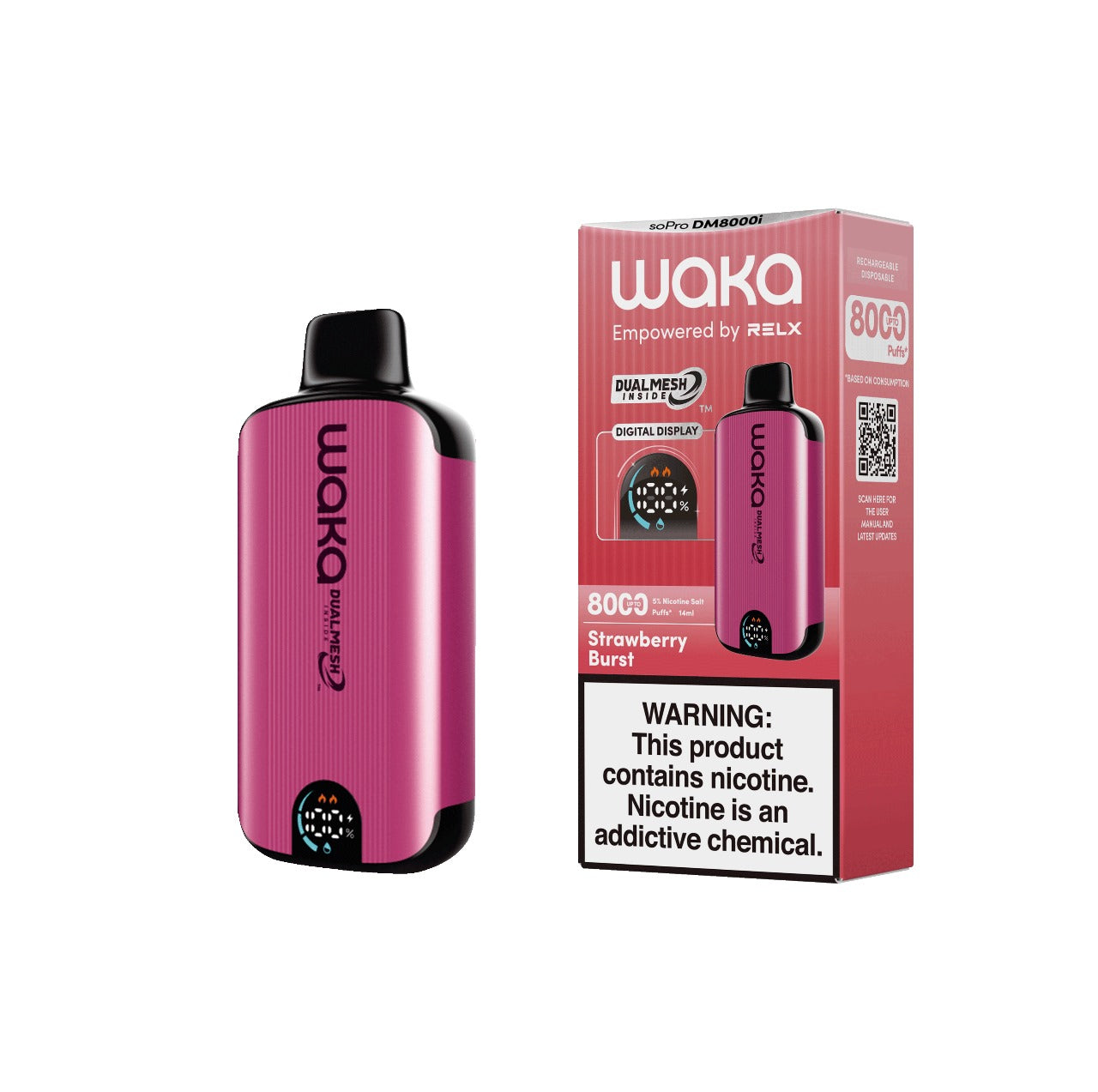 WAKA SoPro DM8000i Disposable Vape 8k Puffs in Dubai, UAE