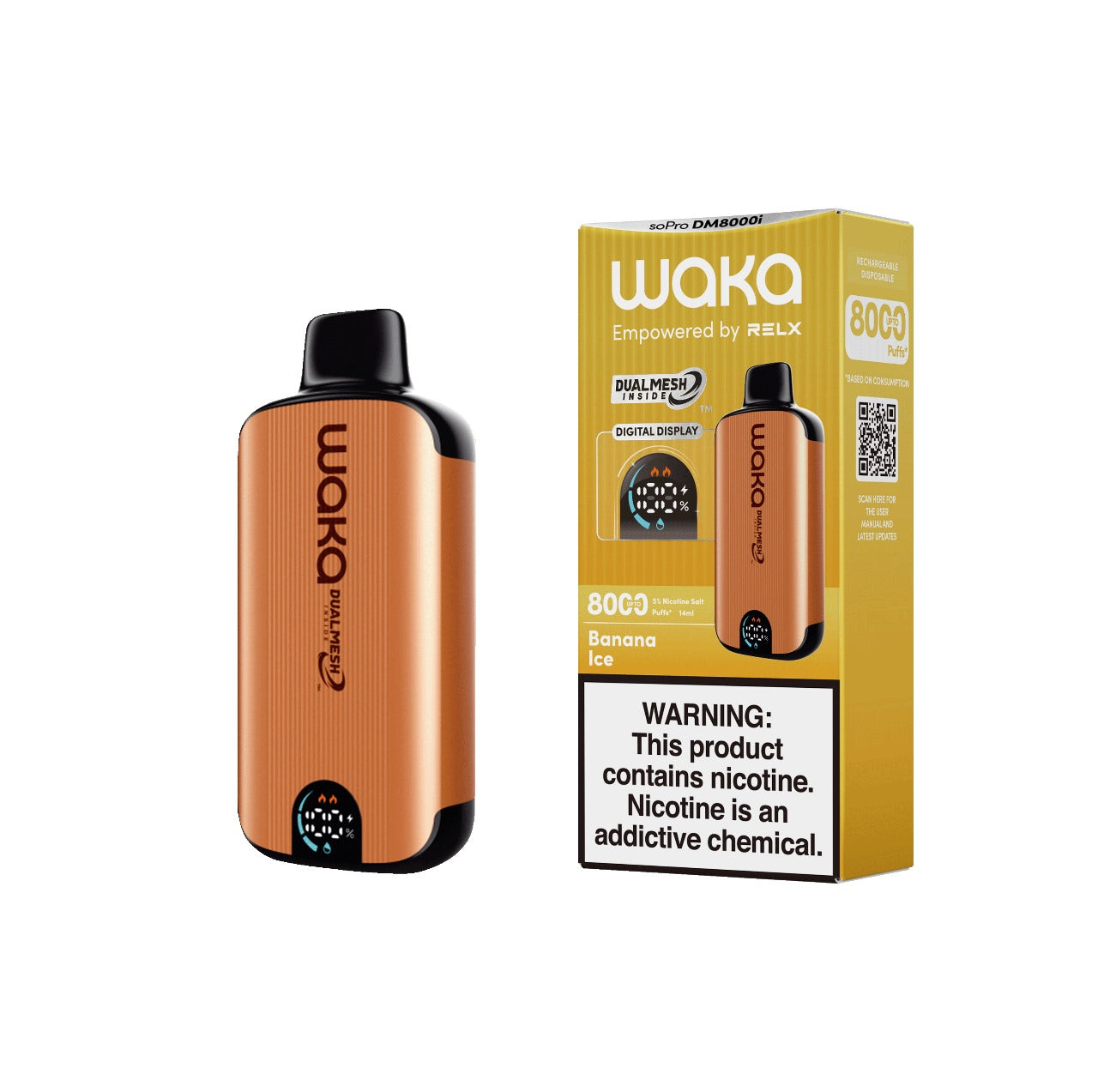 WAKA SoPro DM8000i Disposable Vape 8k Puffs in Dubai, UAE