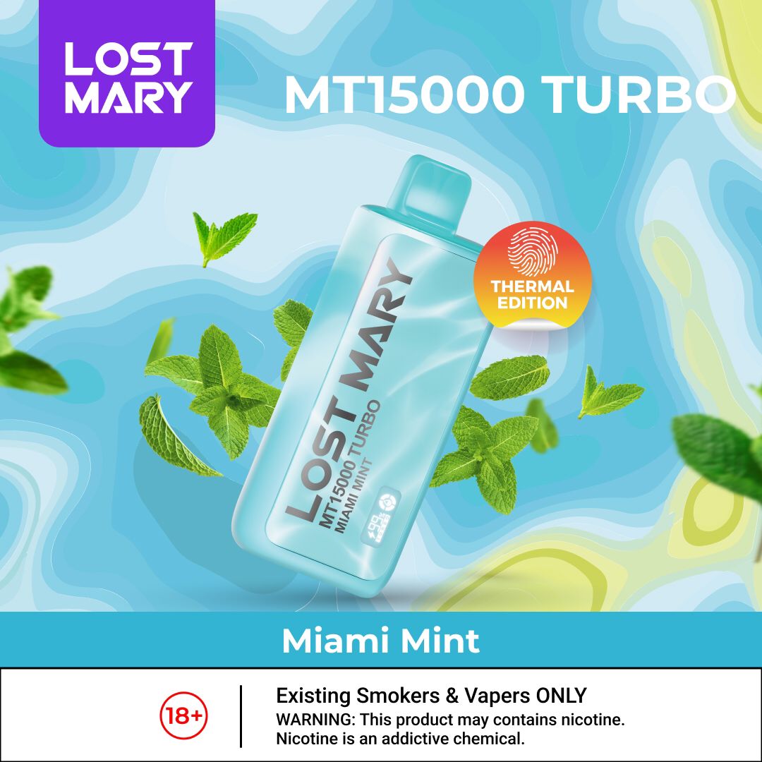 Lost Mary MT15000 Turbo Disposable Vape in Dubai - 15,000 Puffs