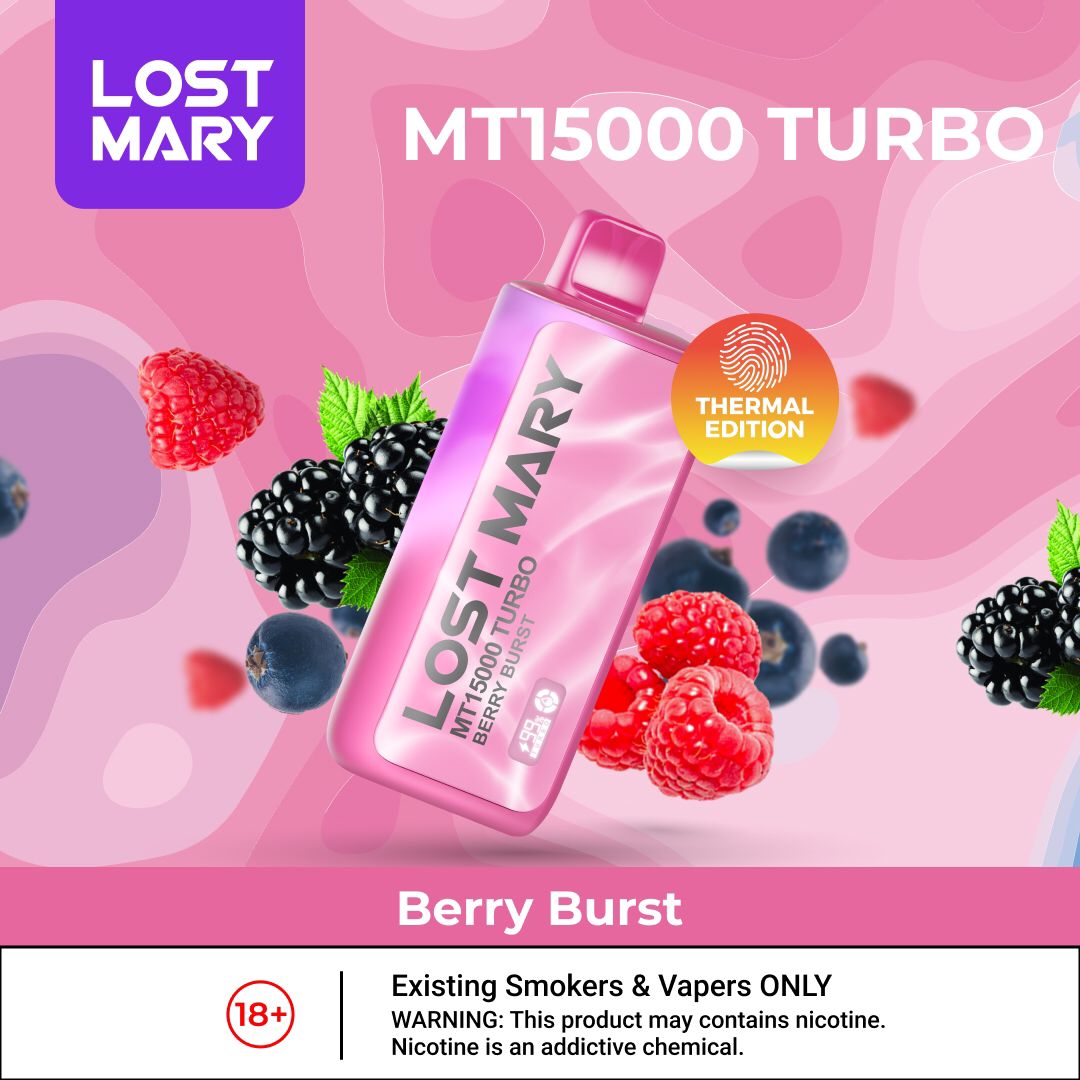 Lost Mary MT15000 Turbo Disposable Vape in Dubai - 15,000 Puffs