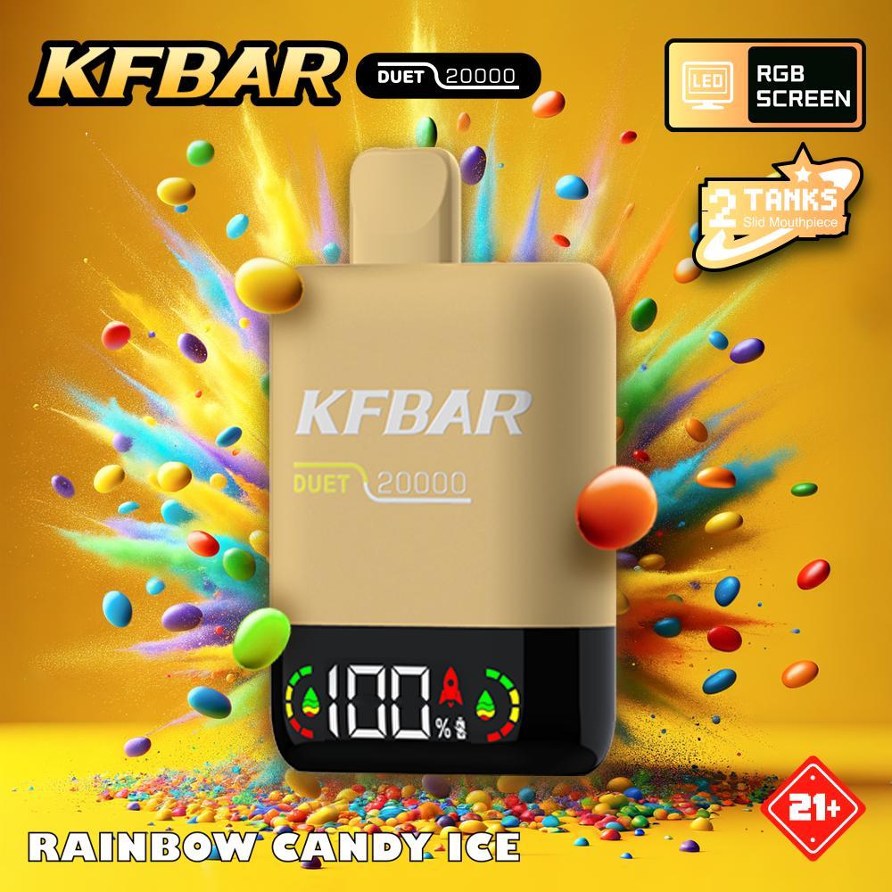 KFBAR Duet 20000 Puffs Disposable Vape 20ml in UAE
