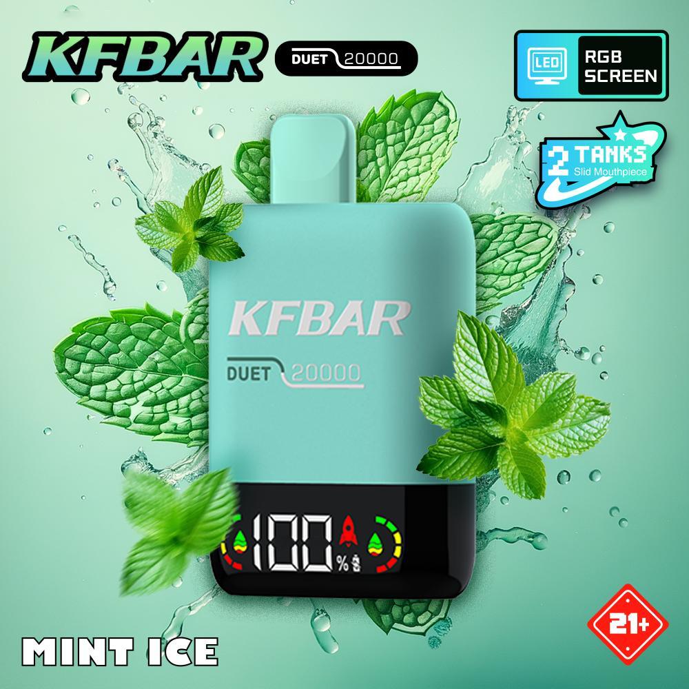 KFBAR Duet 20000 Puffs Disposable Vape 20ml in UAE