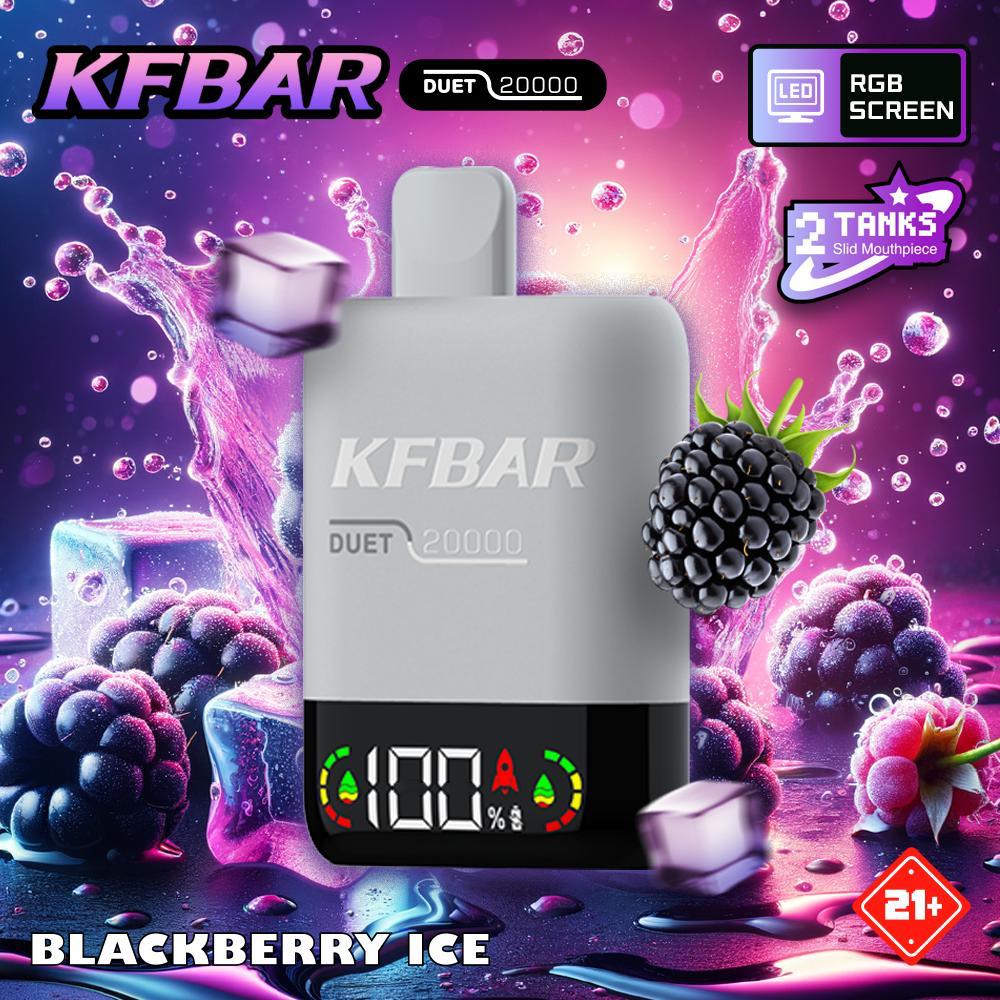KFBAR Duet 20000 Puffs Disposable Vape 20ml in UAE