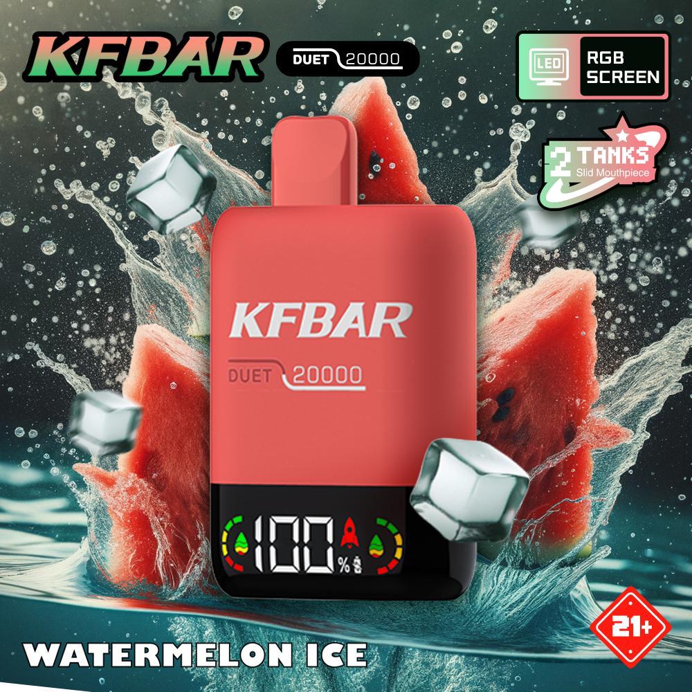 KFBAR Duet 20000 Puffs Disposable Vape 20ml in UAE