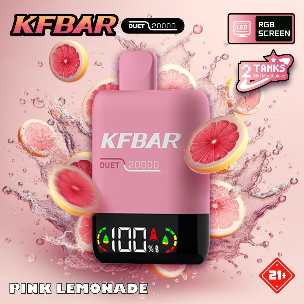 KFBAR Duet 20000 Puffs Disposable Vape 20ml in UAE