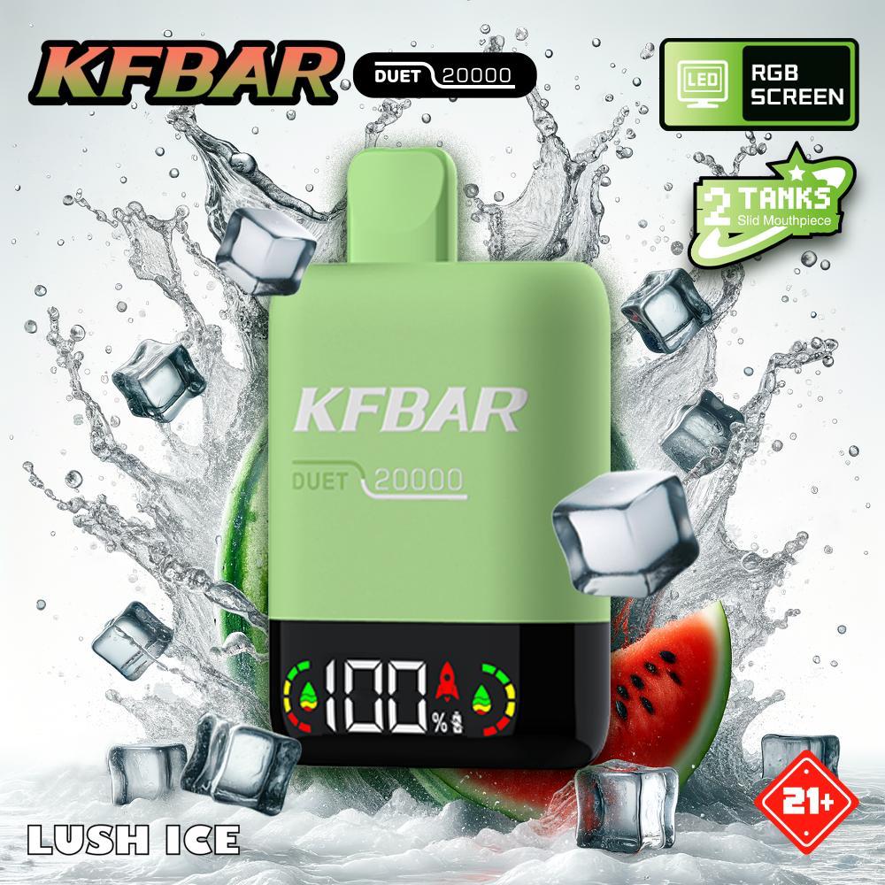 KFBAR Duet 20000 Puffs Disposable Vape 20ml in UAE