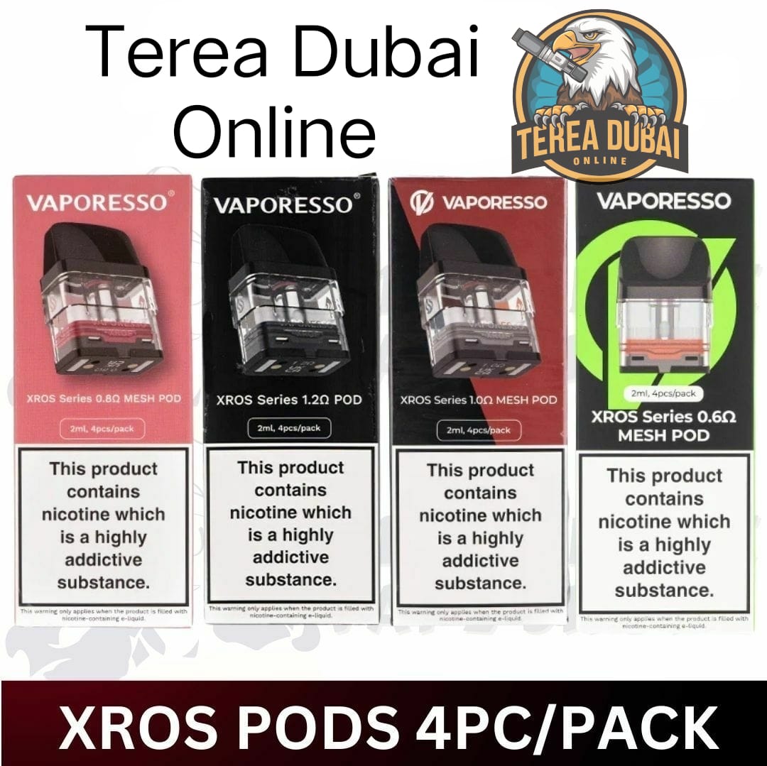 Vaporesso XROS Series Replacement Pods in Dubai - Top Fill & Side Fill Options