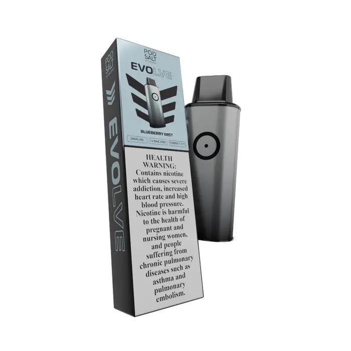 Pod Salt EVOLVE Pods 6000 Puffs Disposable with Black Edition Battery Pod