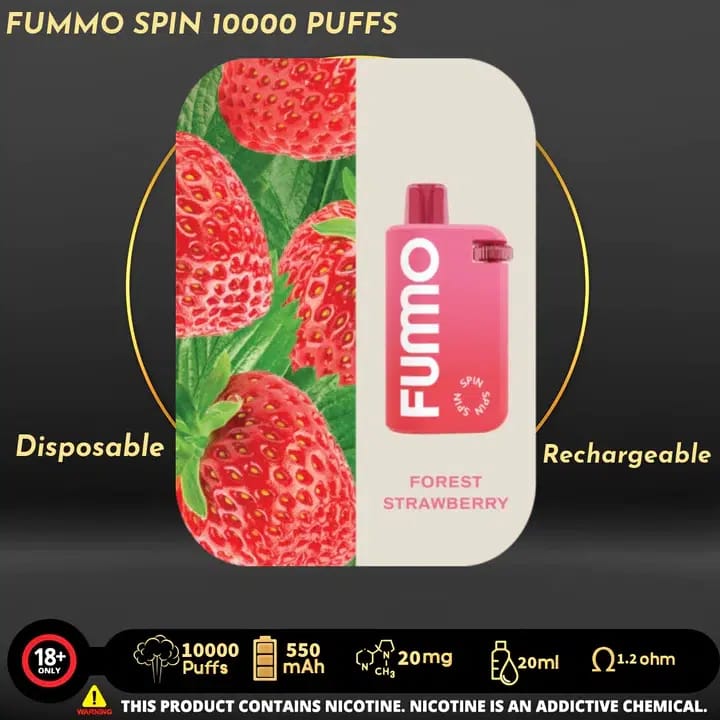 Fummo Spin 10000 Puffs Disposable Vape In Dubai