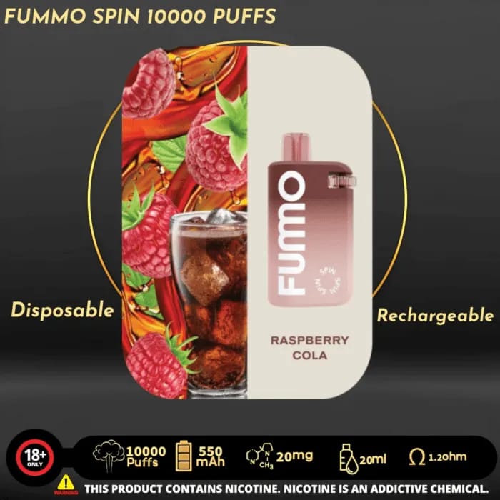 Fummo Spin 10000 Puffs Disposable Vape In Dubai