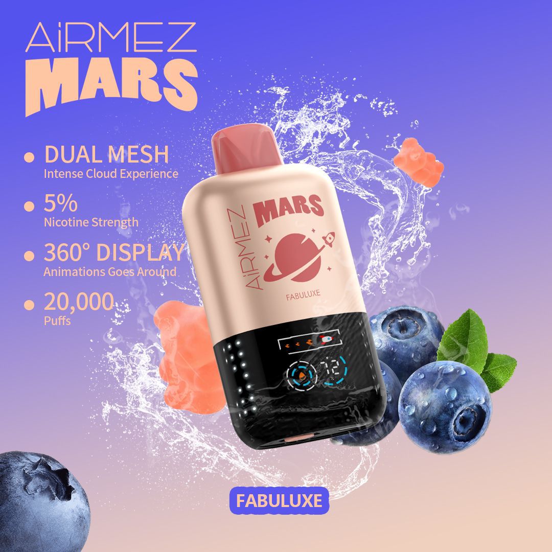 Airmez Mars 20000 Puffs Disposable Vape In Dubai, UAE