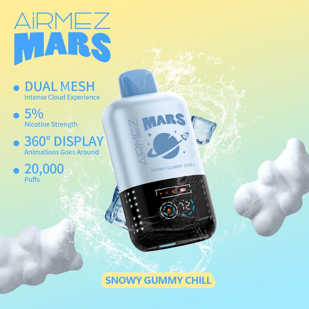 Airmez Mars 20000 Puffs Disposable Vape In Dubai, UAE