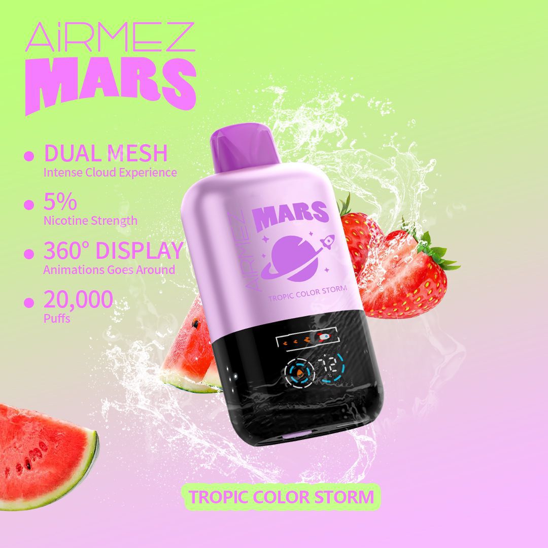 Airmez Mars 20000 Puffs Disposable Vape In Dubai, UAE