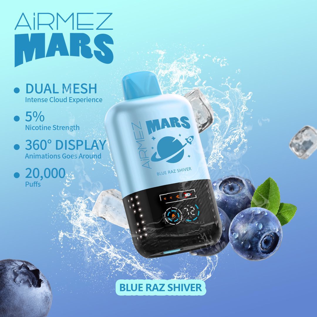 Airmez Mars 20000 Puffs Disposable Vape In Dubai, UAE