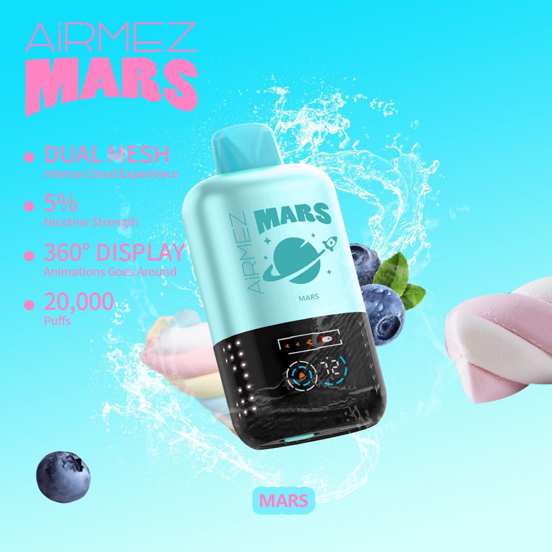 Airmez Mars 20000 Puffs Disposable Vape In Dubai, UAE