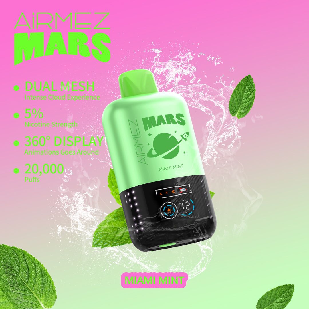 Airmez Mars 20000 Puffs Disposable Vape In Dubai, UAE