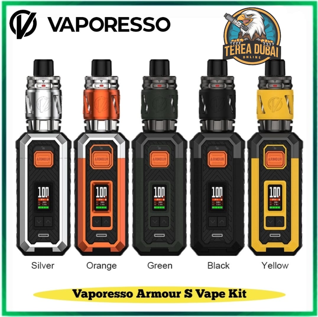 Vaporesso Armour S 100W Vape Kit Dubai | 5mL Tank, 100W Power Terea dubai  online