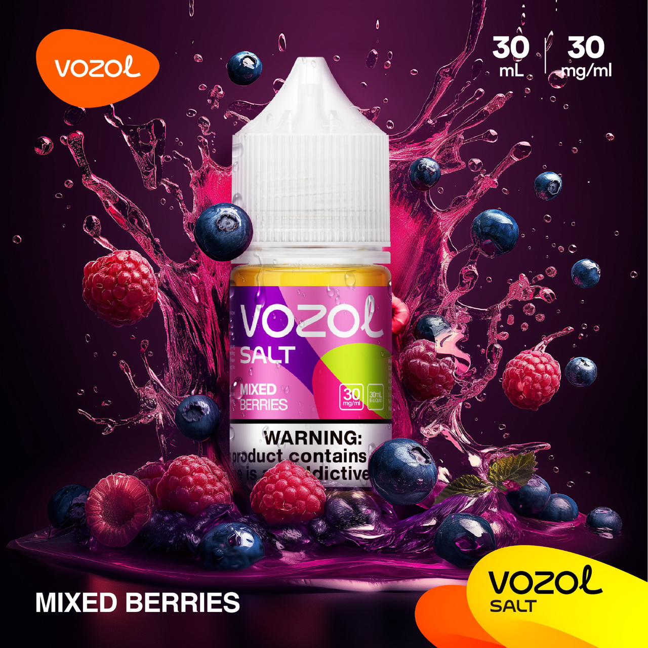 Vozol Saltnic 30ml E-liquid in Dubai