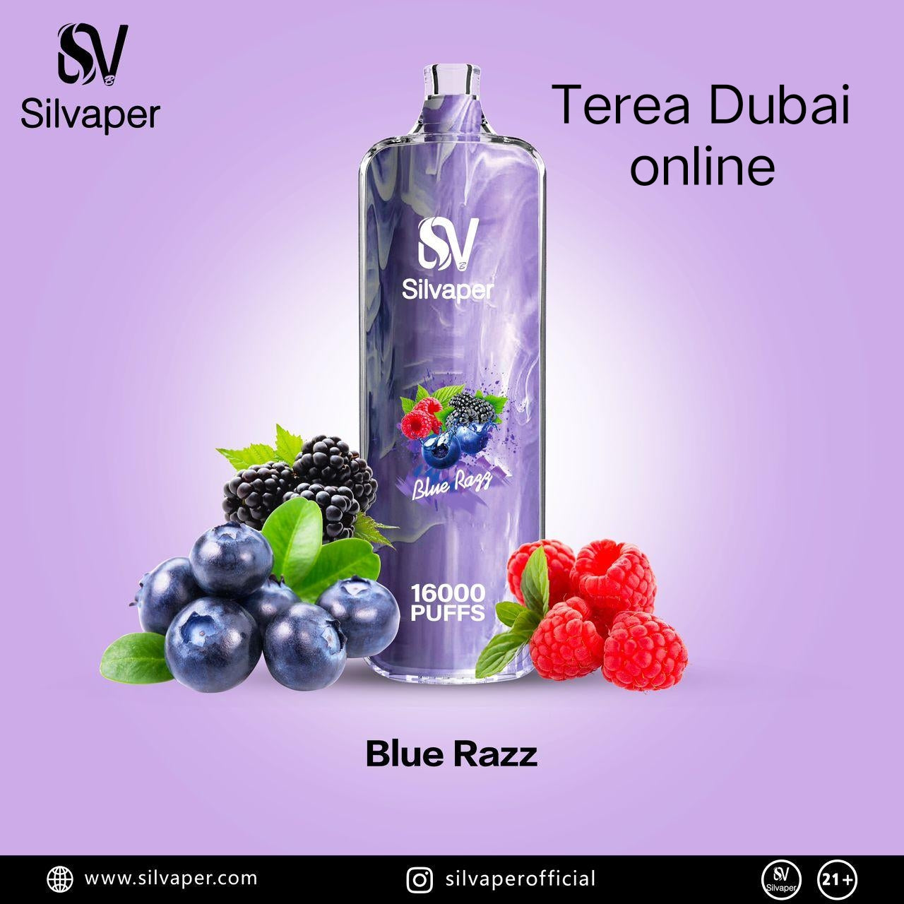 Best Offer Silvaper DTL Shisha 16000 Puffs 5p Combo Rechargeable Disposable Vape