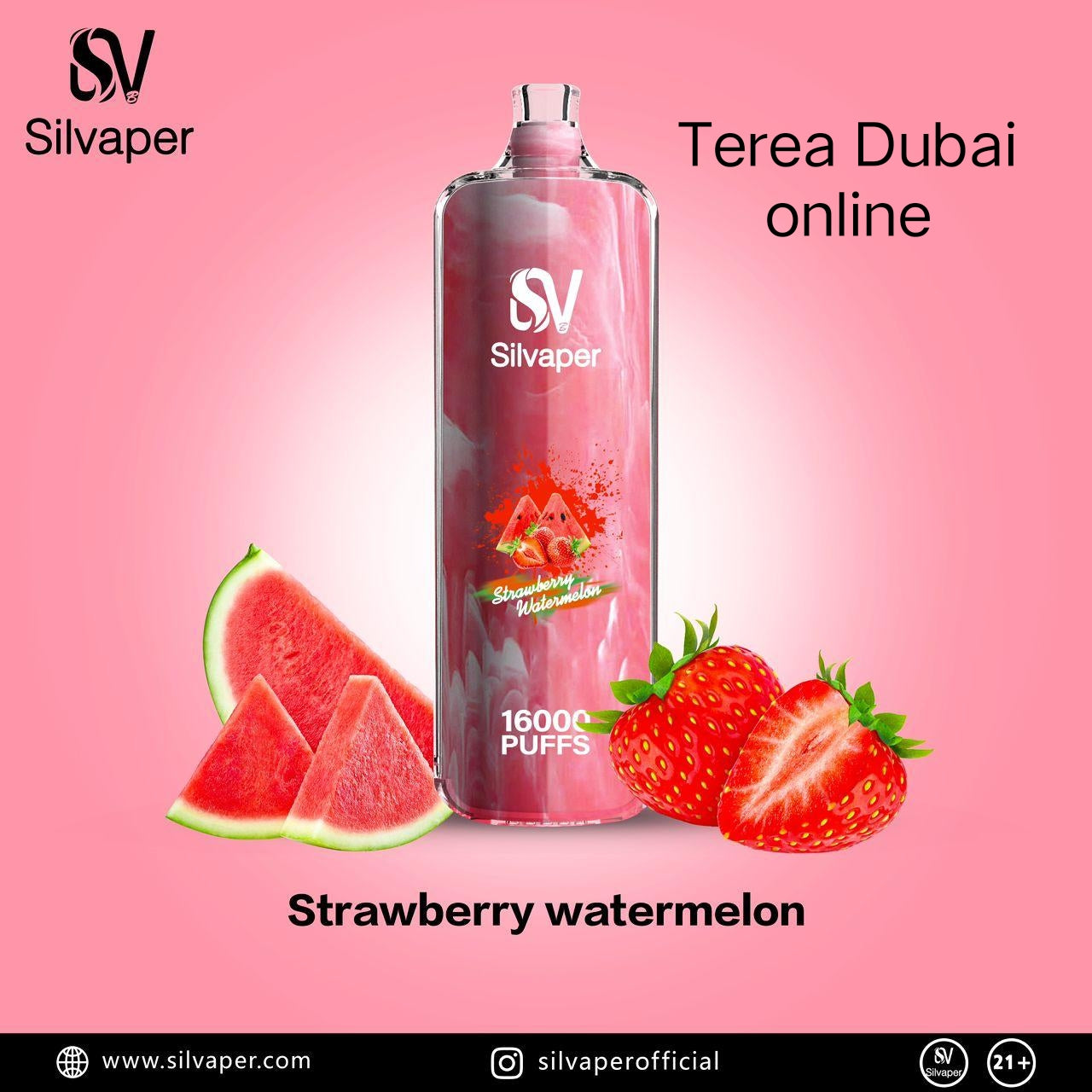 Best Offer Silvaper DTL Shisha 16000 Puffs 5p Combo Rechargeable Disposable Vape