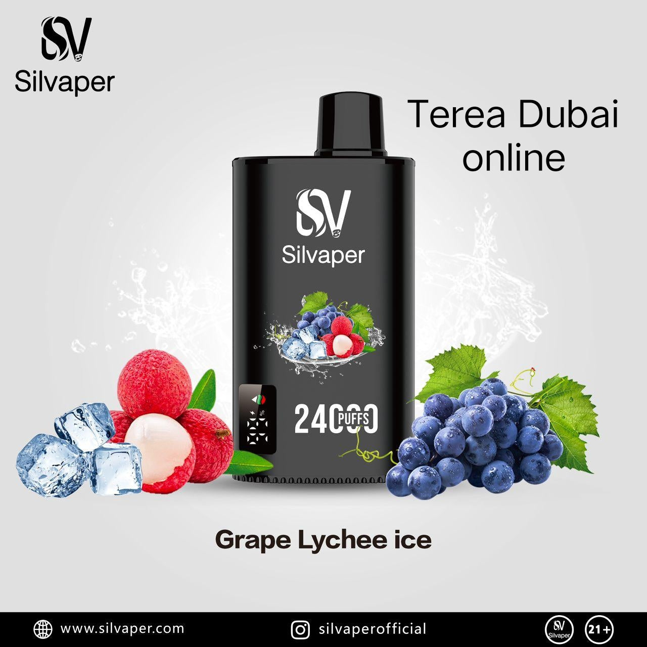 Great Offer Silvaper 24000 Puffs 5p Combo Rechargeable Disposable Vape