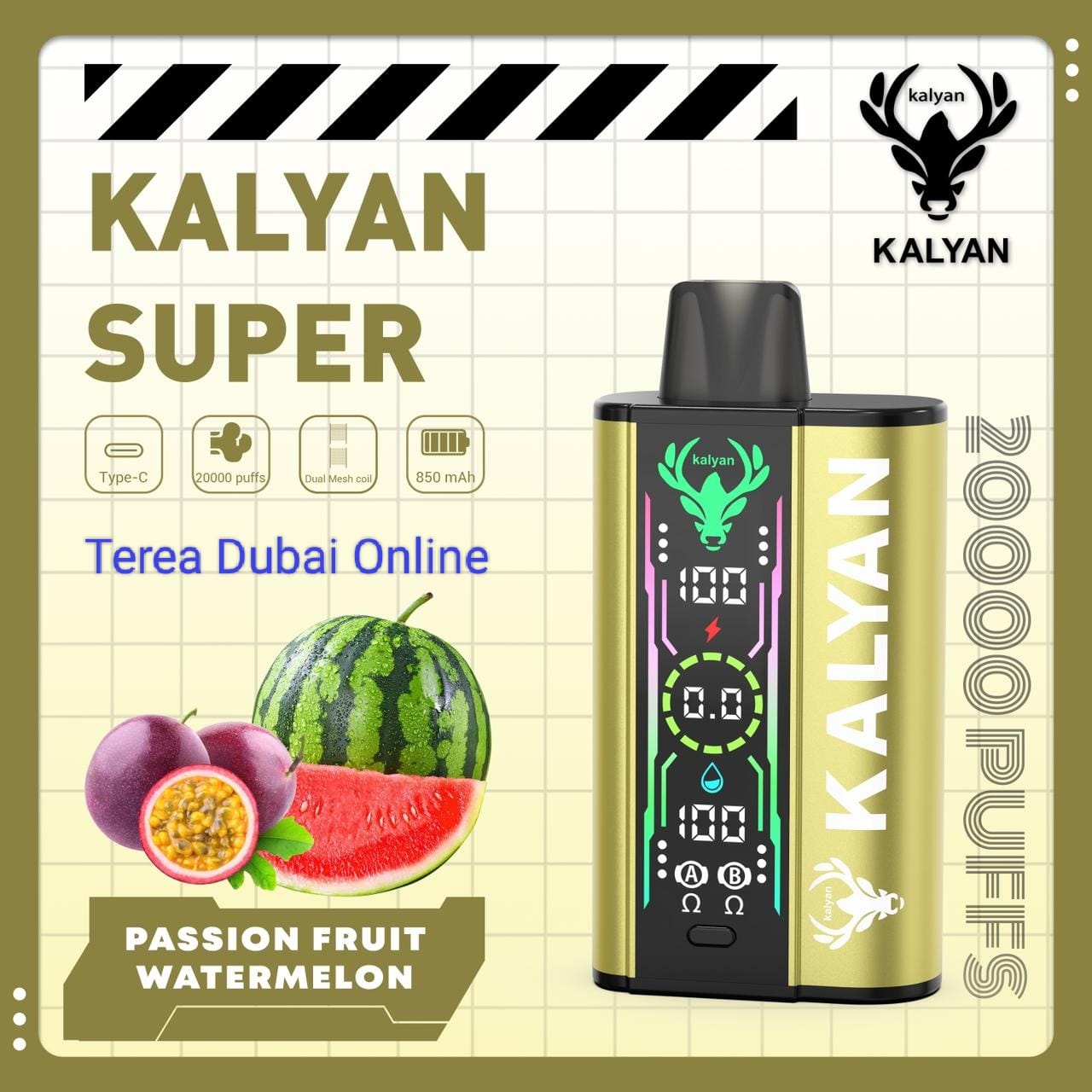 Great Offer! Kalyan Super 20000 Puffs 5p Combo Disposable Vape