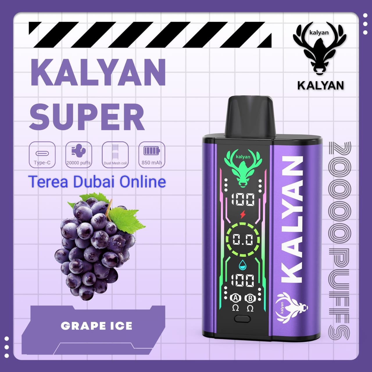 Great Offer! Kalyan Super 20000 Puffs 5p Combo Disposable Vape