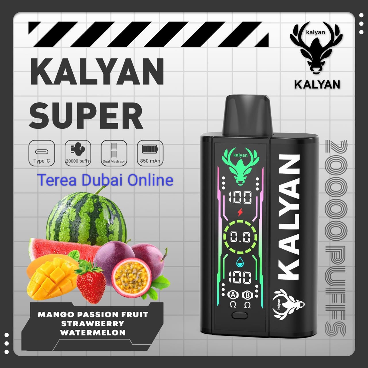 Great Offer! Kalyan Super 20000 Puffs 5p Combo Disposable Vape