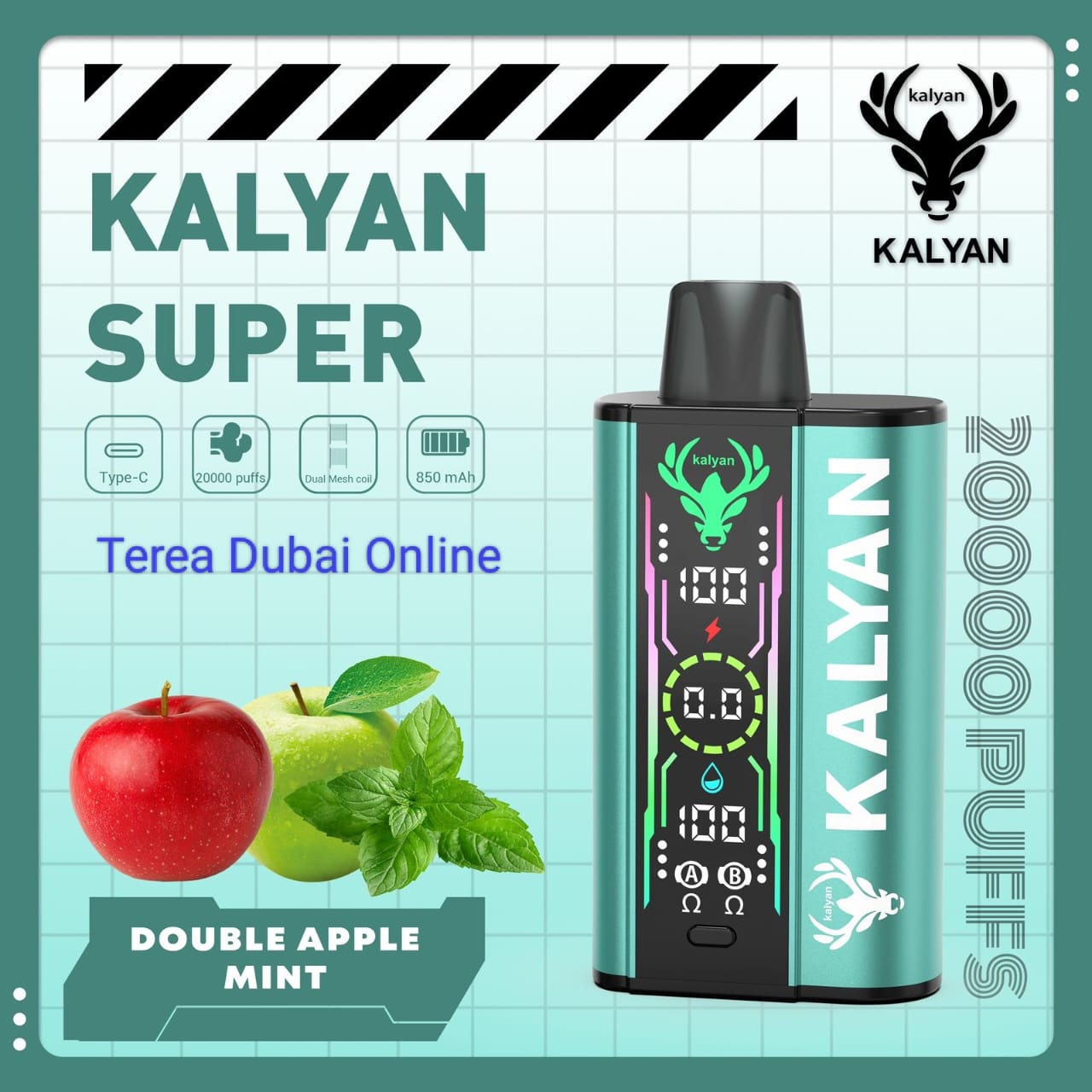 Great Offer! Kalyan Super 20000 Puffs 5p Combo Disposable Vape