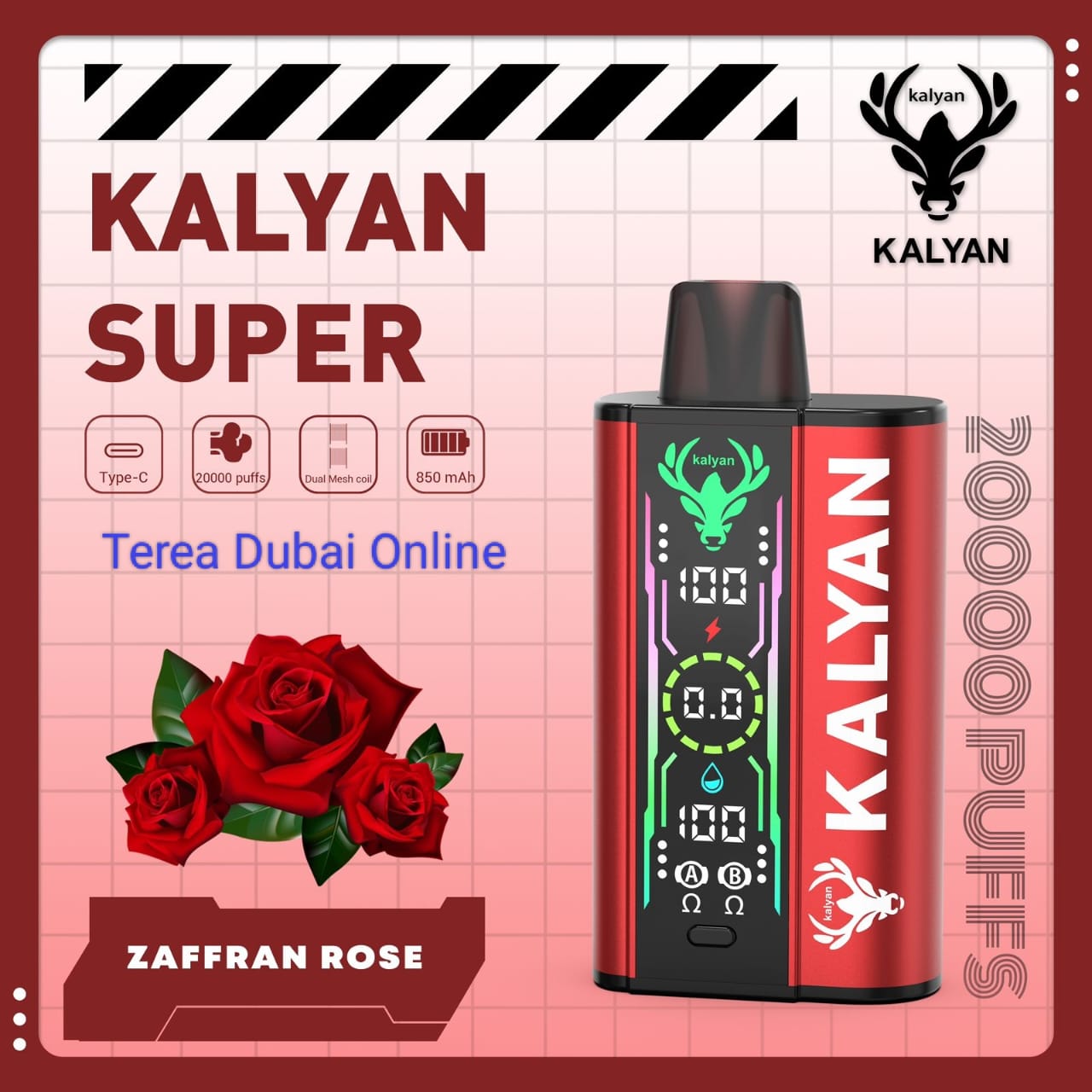 Great Offer! Kalyan Super 20000 Puffs 5p Combo Disposable Vape