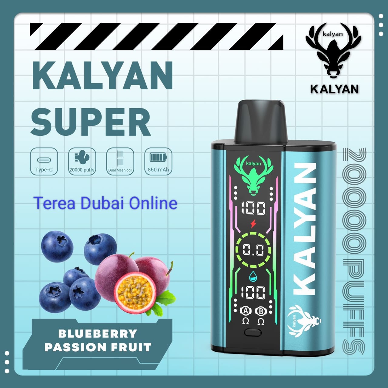 Great Offer! Kalyan Super 20000 Puffs 5p Combo Disposable Vape