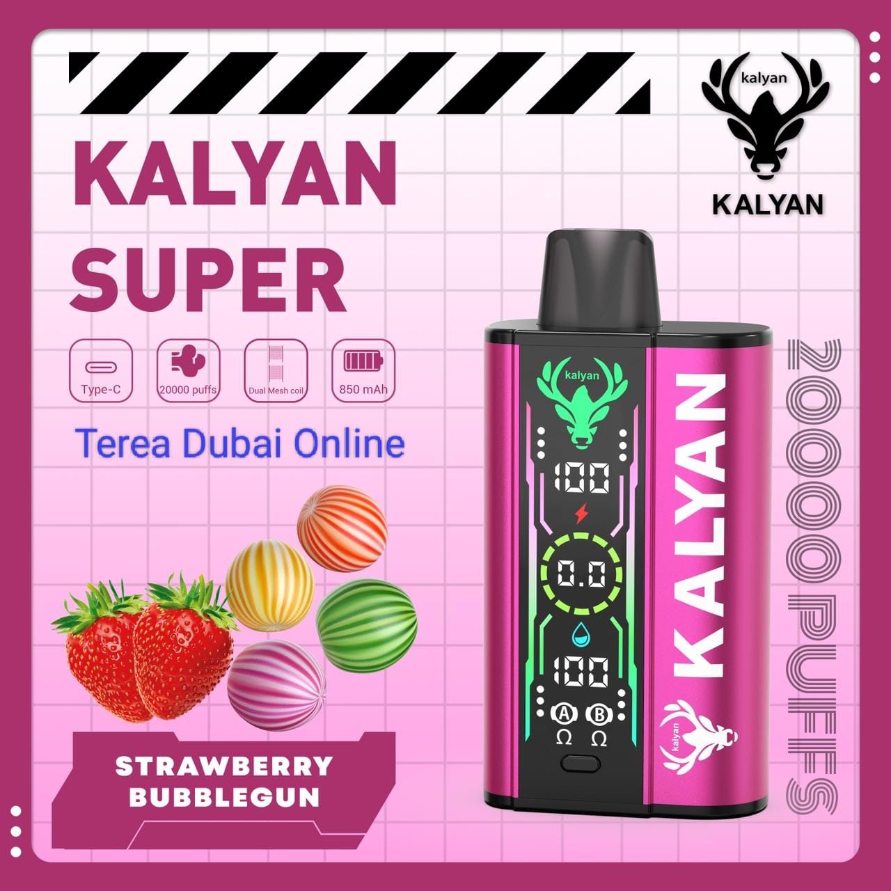 Great Offer! Kalyan Super 20000 Puffs 5p Combo Disposable Vape