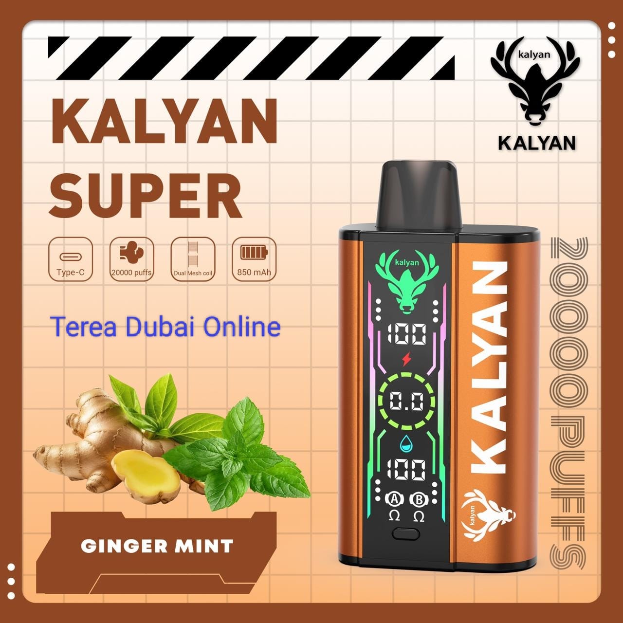 Great Offer! Kalyan Super 20000 Puffs 5p Combo Disposable Vape