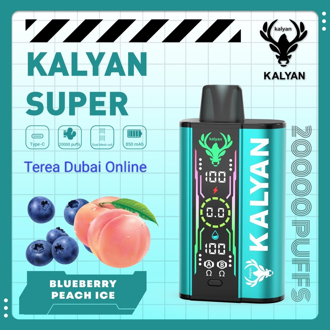 Great Offer! Kalyan Super 20000 Puffs 5p Combo Disposable Vape