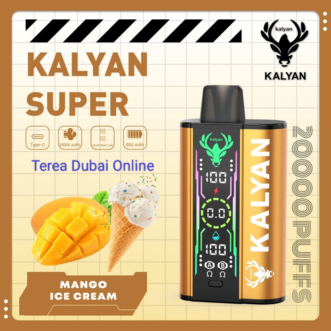 Great Offer! Kalyan Super 20000 Puffs 5p Combo Disposable Vape